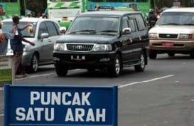 LIBUR LEBARAN: Jalanan Arah Bogor Ramai Lancar